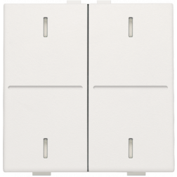Toets 2X met lens White 101-00033