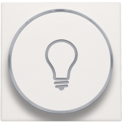 Drukknop set 'Lamp' White 101-64008