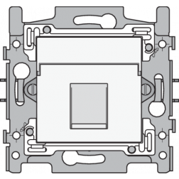 1 x RJ45 UTP CAT5E White 101-65151