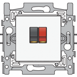 Aansl 1Xspringconnector White 101-69800