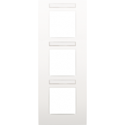 Afdekpl Drievoudig 71 White Intense White 120-76701