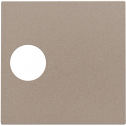 Centraalplaat TV Coax Bronze 123-69101
