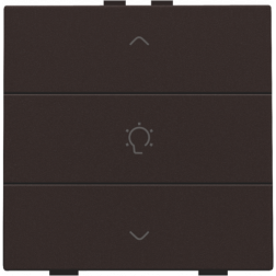 Home Control Dimbediening Dark Brown 124-51043