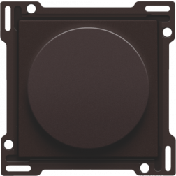 Afwerkingsset 1-0-2 Draaischakelaar Motor Dark Brown 124-65938