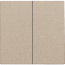 Set tweevoudige drukknop voor slimme schakelaar Champagne Coated 157-31004