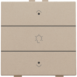 Home Control Dimbediening + LED Champagne Coated 157-52043