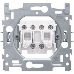 Sokkel 2-voudige drukknop NO/NG  170-05000