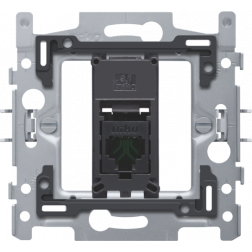 Inbouwraam 1 x RJ45 CAT5E klauw  170-65151