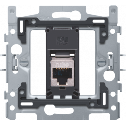 Inbouwraam 1 x RJ45 STP CAT6 klauw  170-65166