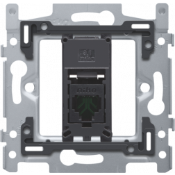 Inbouwraam 1 x RJ45 UTP CAT5E schroef  170-65251