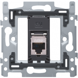 Inbouwraam 1 x RJ45 STP CAT6 schroef  170-65266