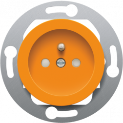 Wandcontact Vloerdoos Oranje 198-26610