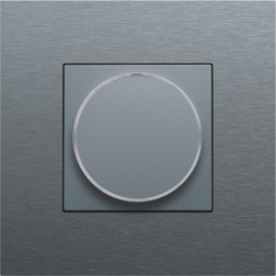 Drukknop set zonder symbool Alu Grey Coated 220-64006