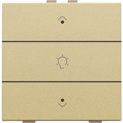 Home Control Dimbediening + LED Alu Gold Coated 221-52043