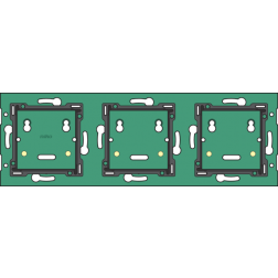 Home Control Muurprint 3X Hor,  550-14030