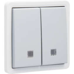 Hydro 2 x drukknop Verlichtbare  700-35100