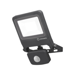 LEDstraler 20w 4000k ZWART + sensor