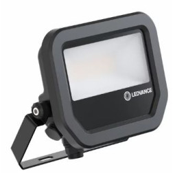 LEDstraler 8w 3000k ZWART