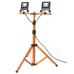 Werklamp 2x50w + statief