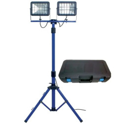 Werklamp 2x30w + statief + koffer