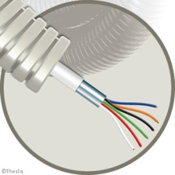 Buis flexibel ALARM 6x0,22