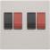 Centraalplaat 2-voudig luidspreker Light Grey 102-69701