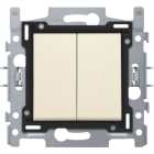 100-65000-Drukknop set 2X No Creme 100-65000-Niko