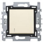 100-67300-Tweepolige Controleschakelaar Set 16A Creme 100-67300-Niko