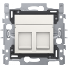 101-65114-2 X RJ11 UTP set White 101-65114-Niko