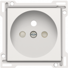101-66601-Centraalplaat Stopcontact 28,5mm White 101-66601-Niko