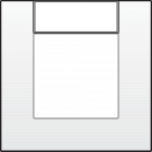 101-76101-Afdekpl Enkelvoudig White White 101-76101-Niko
