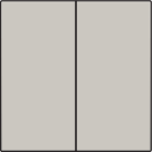 102-31004-Set tweevoudige drukknop voor slimme schakelaar Light Grey 102-31004-Niko