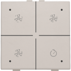 102-52054-Home Control Ventilatie + LED Light Grey 102-52054-Niko