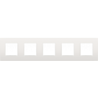 120-76005-Afdekplaat 5-voudig 71mm Intense White 120-76005-Niko