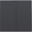 122-32004-Set tweevoudige drukknop voor slimme schakelaar met feedback Athracite 122-32004-Niko
