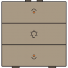 123-52043-Home Control Dimbediening + LED Bronze 123-52043-Niko