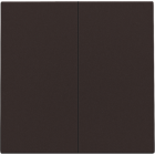 124-31004-Set tweevoudige drukknop voor slimme schakelaar Dark Brown 124-31004-Niko