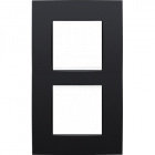 130-76200-Afdekplaat Matt Black 130-76200-Niko
