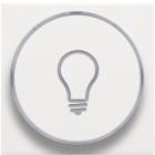154-64008-Drukknop set 'Lamp' White Coated 154-64008-Niko