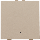 157-52001-Home Control Drukknop + LED Champagne Coated 157-52001-Niko