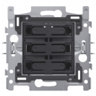 170-40050-Sokkel 4-voudige Drukknop 24V  170-40050-Niko