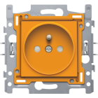 198-66100-Stopcontact set 21mm Oranje 198-66100-Niko