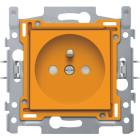 198-66600-Stopcontact set 28,5mm Oranje 198-66600-Niko
