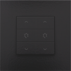 200-51046-Home Control Dubbele Dimbediening Piano Black Coated 200-51046-Niko