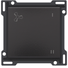 200-61106-Toets met ventilatieaanduiding Piano Black Coated 200-61106-Niko