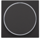 200-64006-Drukknop set zonder symbool Piano Black Coated 200-64006-Niko