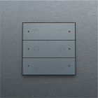 220-52046-Home Control Dubbele Dimbediening + LED Alu Grey Coated 220-52046-Niko