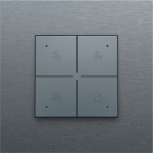 220-52054-Home Control Ventilatie + LED Alu Grey Coated 220-52054-Niko