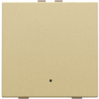 221-52001-Home Control Drukknop + LED Alu Gold Coated 221-52001-Niko