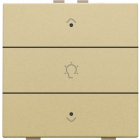 221-52043-Home Control Dimbediening + LED Alu Gold Coated 221-52043-Niko